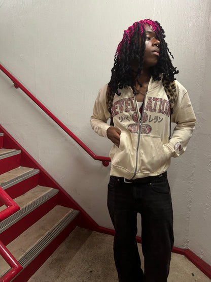 Japan Nationality Zip Up