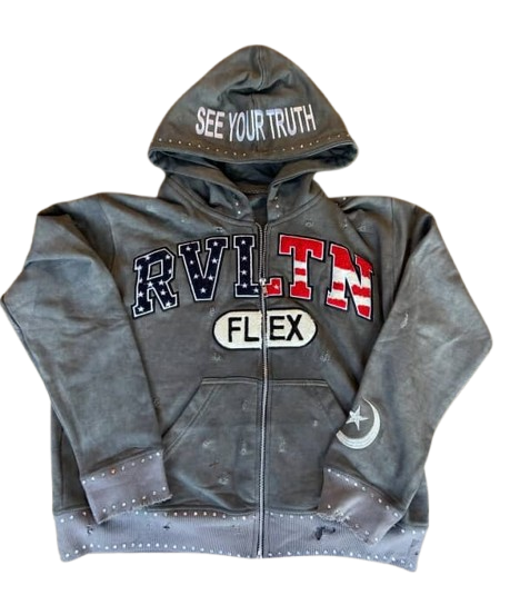 USA Nationality Zip Up